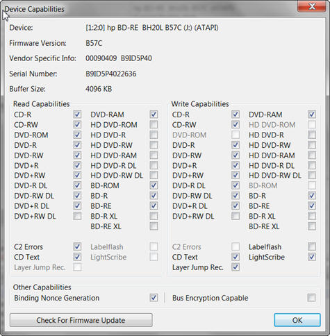How can I tell if my DVD Is a Dual Layer Burner? HL-DT-ST BD... - HP  Support Community - 1045059