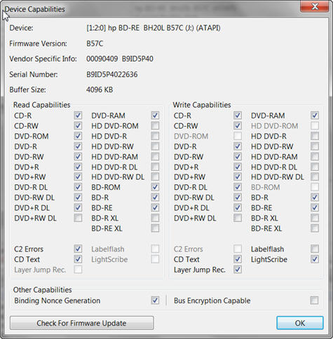 Matshita dvd-ram firmware update