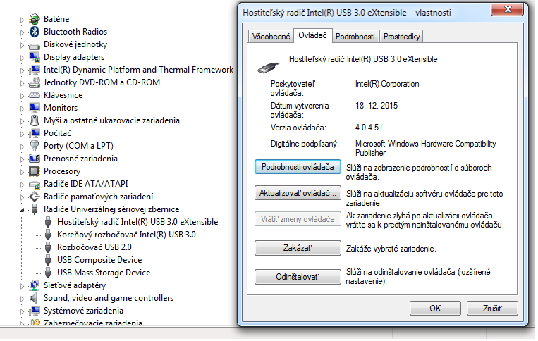 Intel USB 3.0 Host Controller Driver