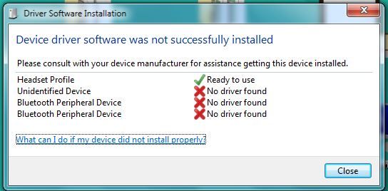 Bluetooth Peripheral device driver not available - HP Support Community -  6428199