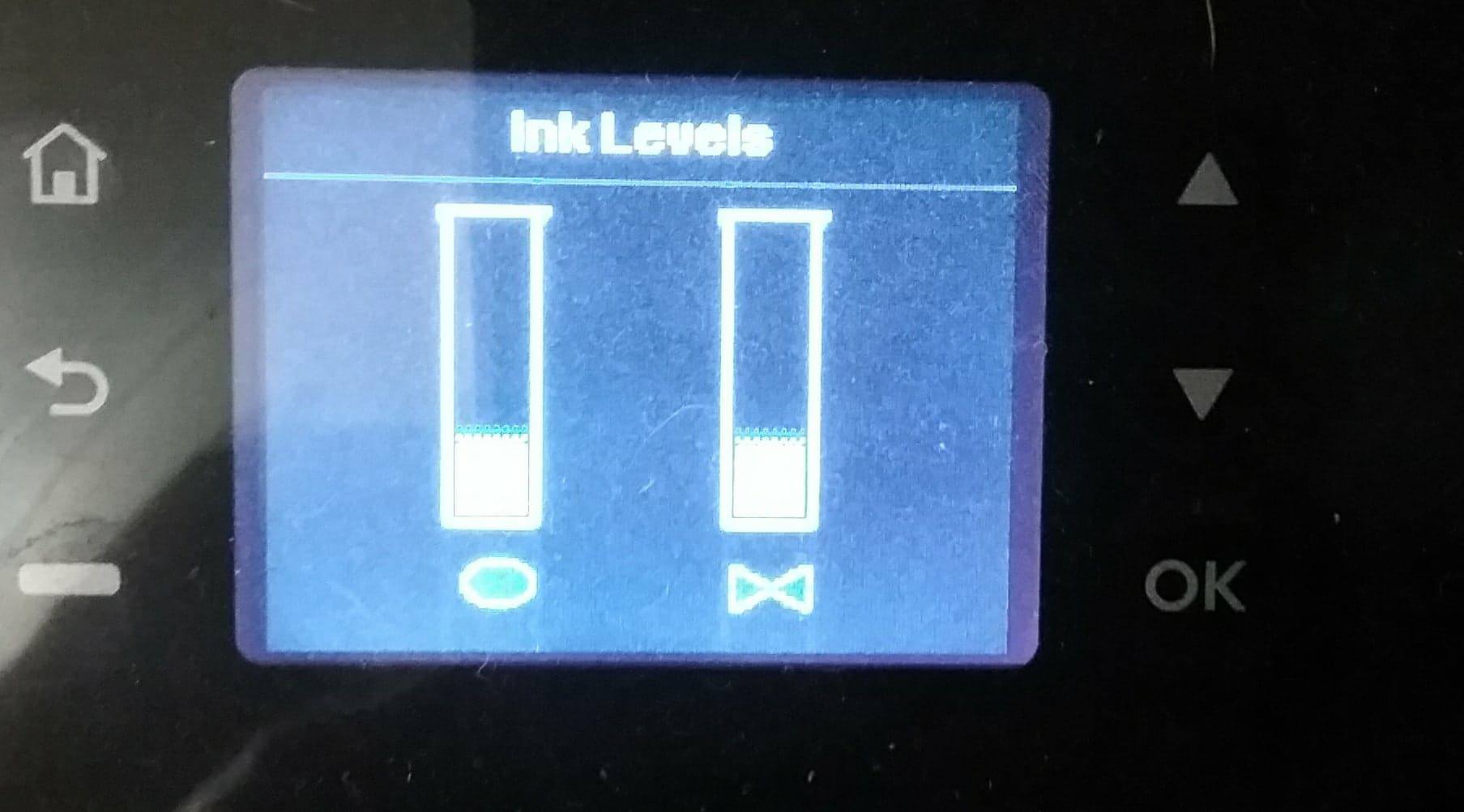 Solved: Don't know what icons mean for ink levels - HP Support Community -  5600951