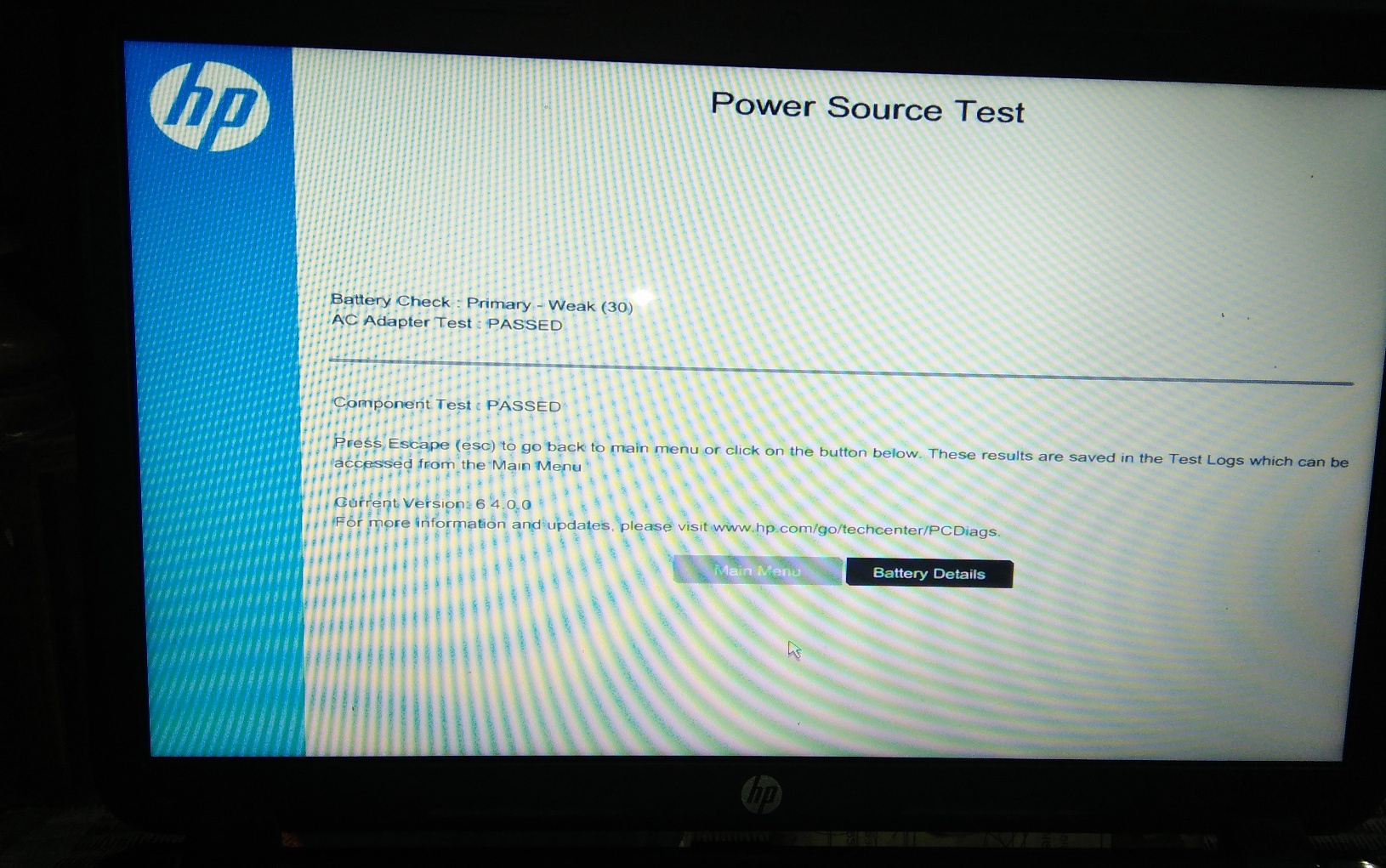 Solved: BATTERY PROBLEM - HP Support Community - 6433513
