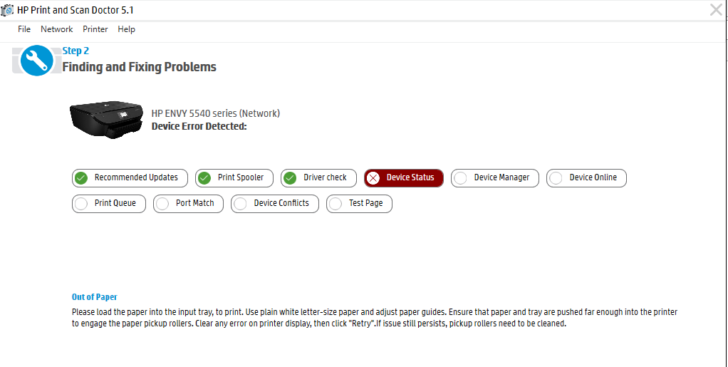 HP Envy 5540 Will not print anymore! HP Support Community 6441215
