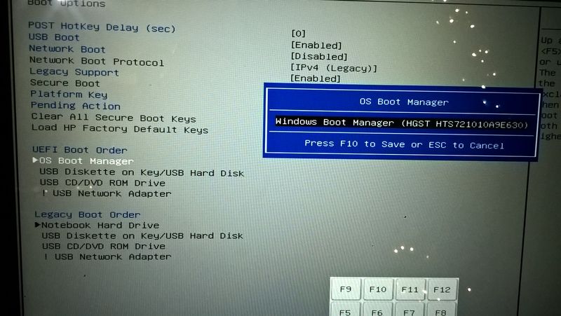 Solved: Changing BIOS to boot SSD, Envy x360 15z - HP Support Community -