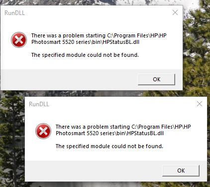 Solved: Run DLL error - HP Support Community - 6475387