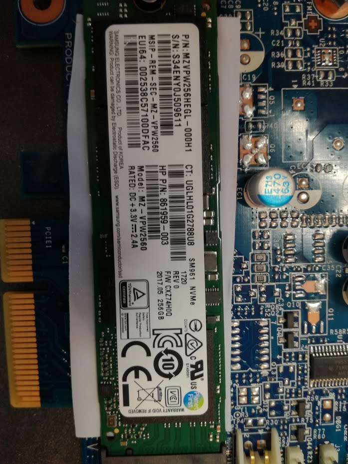 Simplified Installation of M.2 NVMe Drives on HP z420, z620,... - HP  Support Community - 5974633