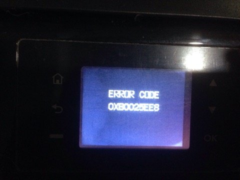 Solved: My printer appear ERROR CODE ,How to fix it? - HP Support ...