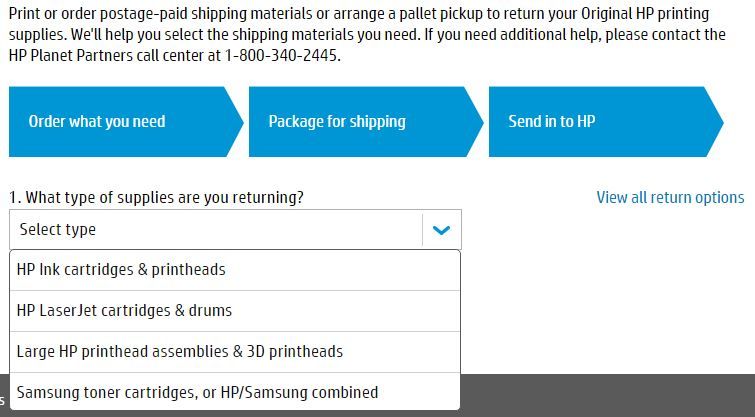 US Shipping Label to Recycle Printer Maintenance Kit - HP Support Community  - 6494591
