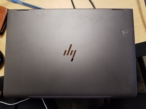 Scratched  Laptop