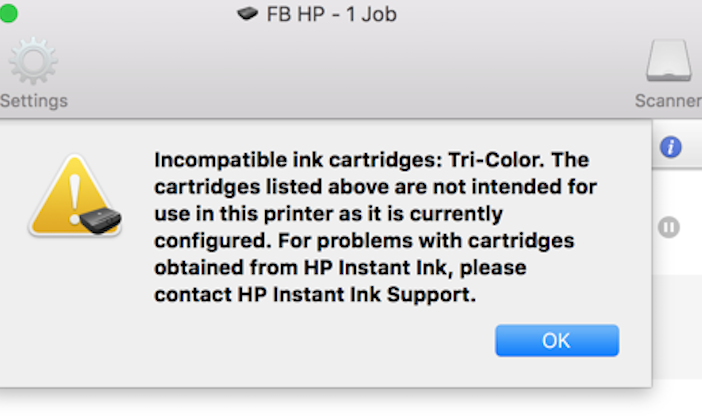 instant ink contact phone number