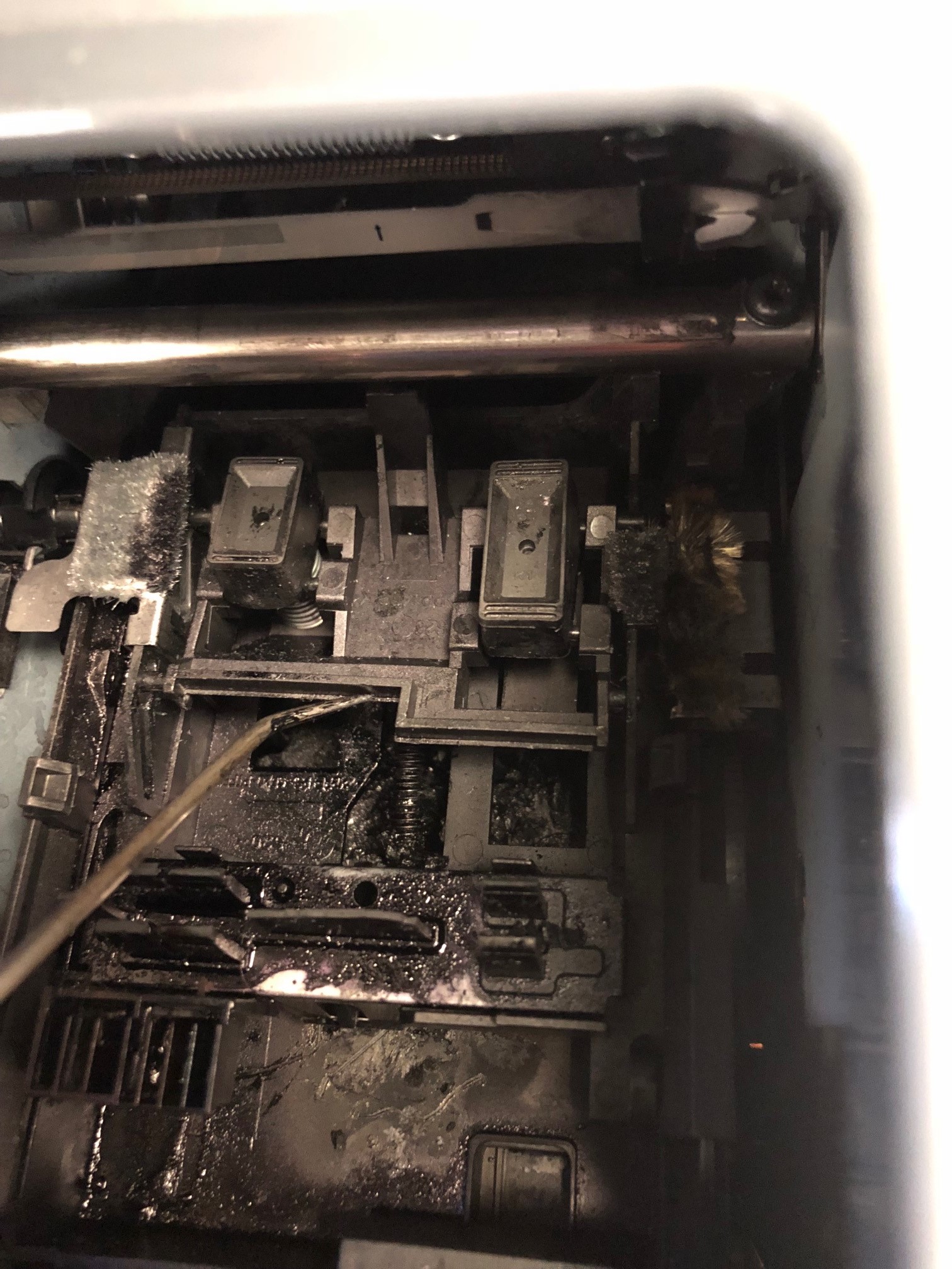 lights blinking on Deskjet 6940 HP Support Community 6491400