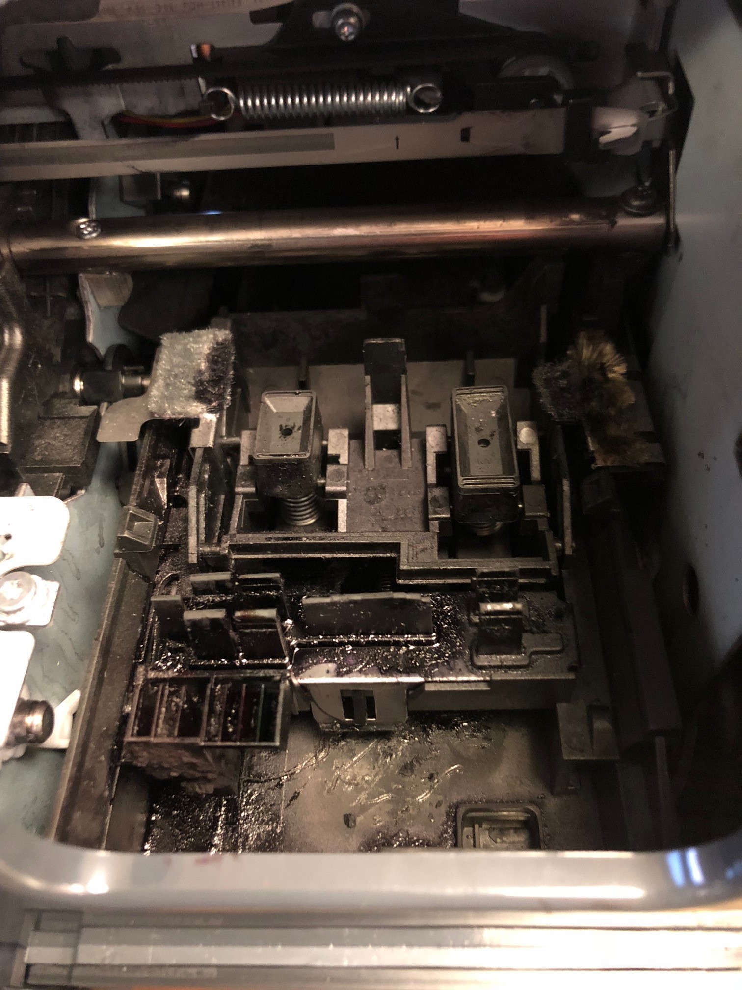 lights blinking on Deskjet 6940 HP Support Community 6491400