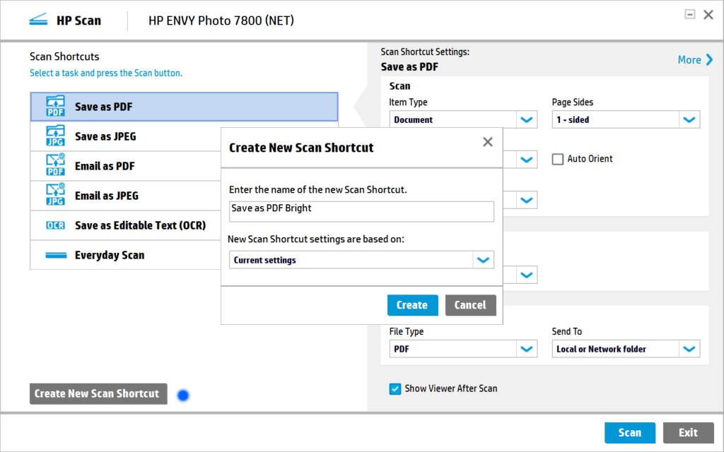 HP Envy Photo 7855 Scanning too dark HP Support Community 6568272