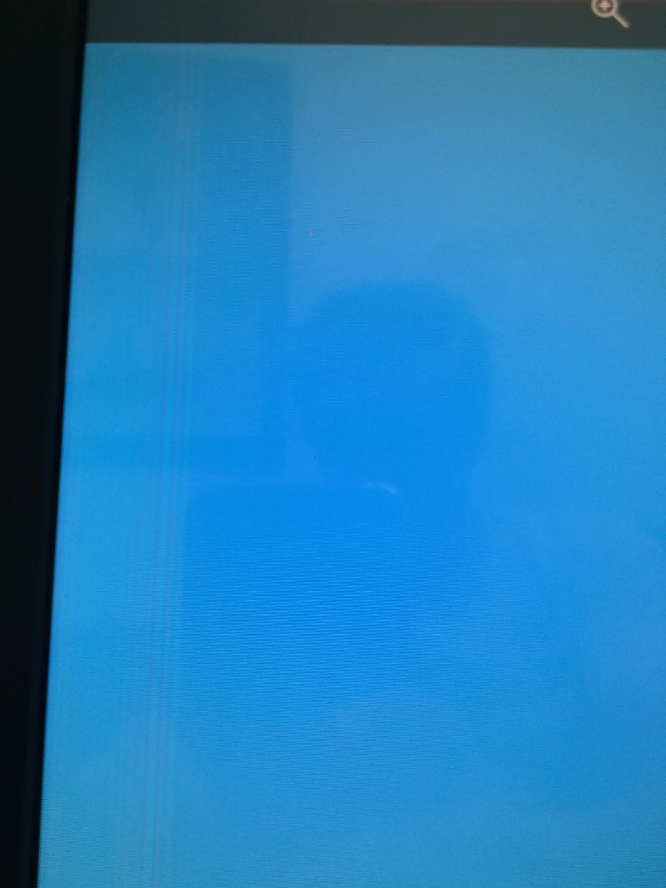 Blue vertical line on screen HP Support Community 6530498