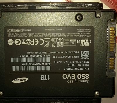 Solved: SSD Samsung evo 850 into z820 - HP Support Community - 6589289