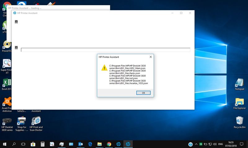 Dj 3835 Setup Install Failed And Error Code 2753 Hp Support Community 6611663