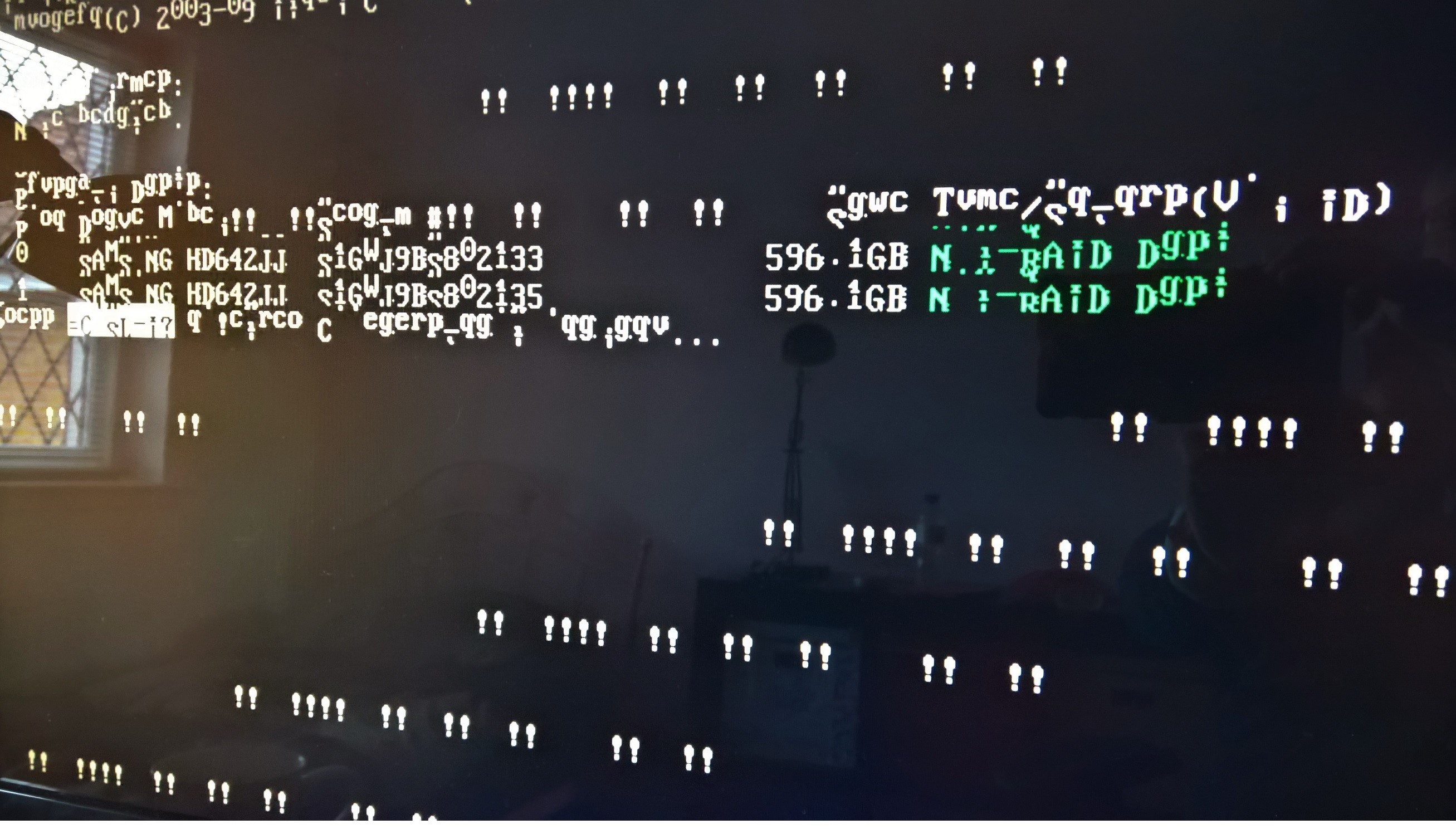 Solved: Garbled message comes up in boot process. - HP Support ...