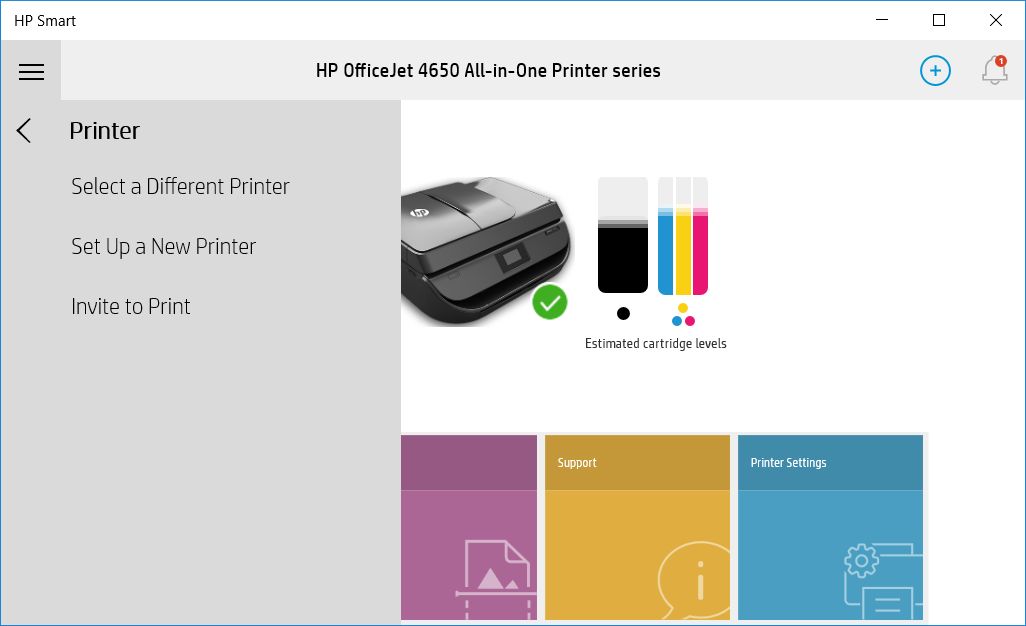 Solved: officejet 4650 only printing black & white - HP Support Community -  6616701