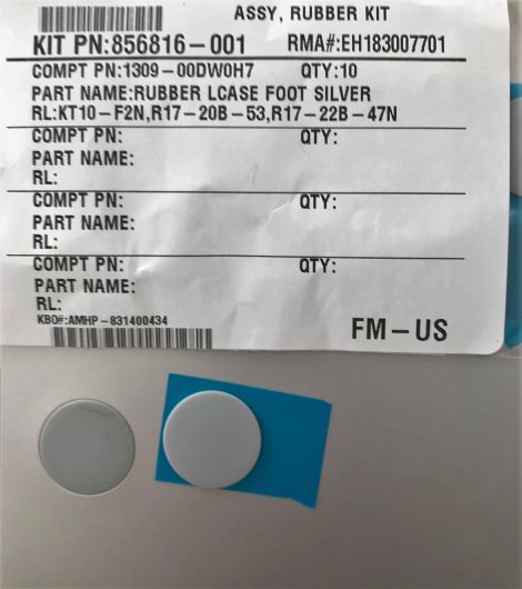 Solved: Hp Envy 360 rubber feet replacement - HP Support Community - 5958333