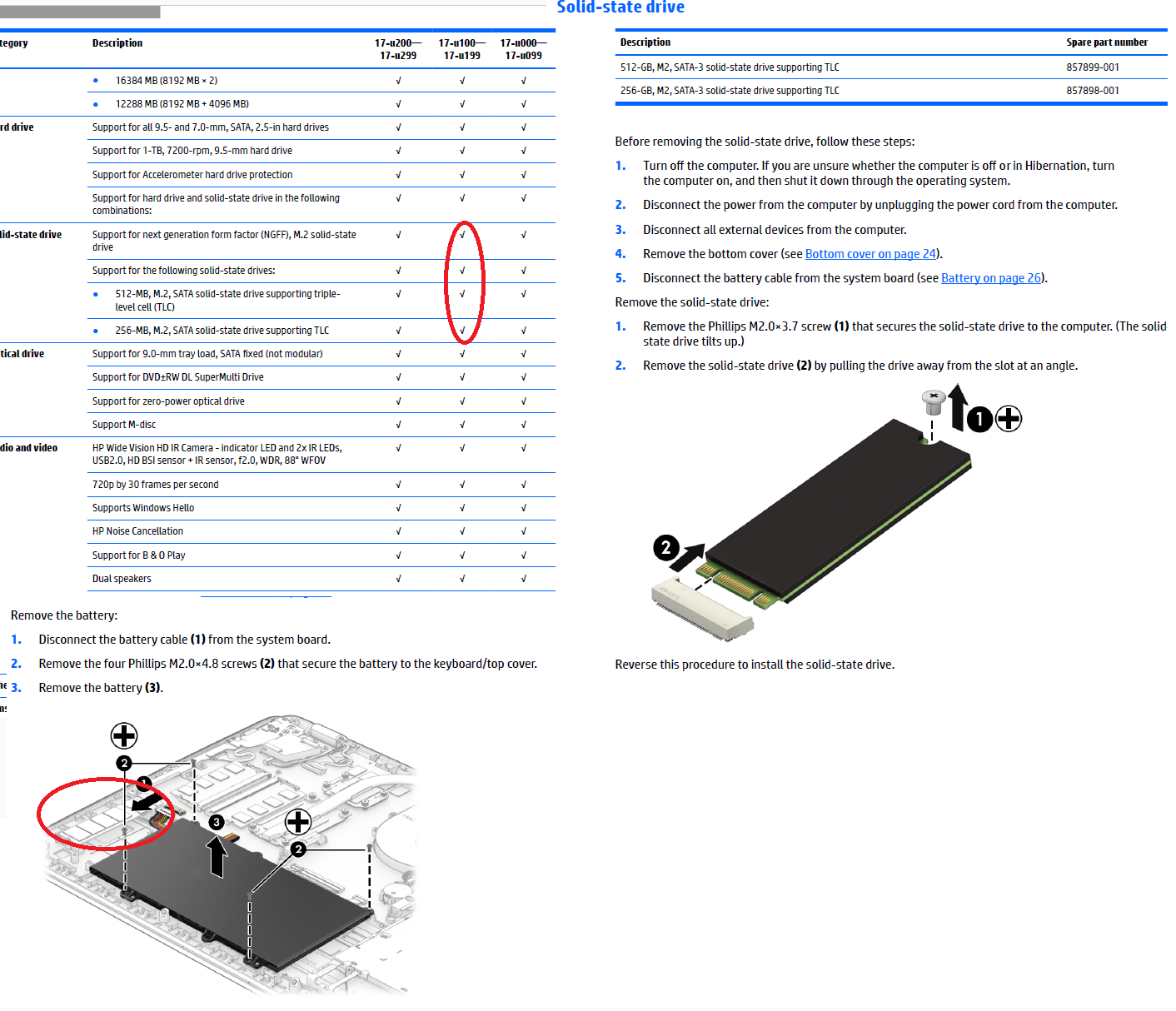Solved: HP Envy M7-U109DX - upgrade to M.2. NGFF SSD - HP Support