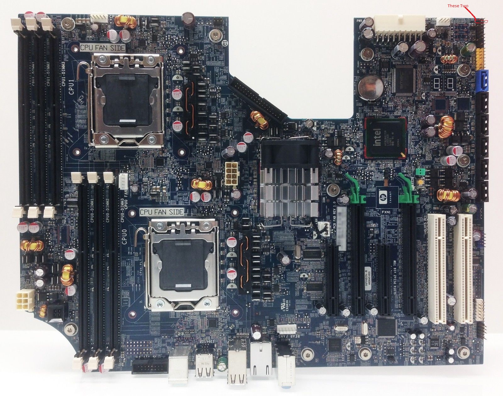 Solved: HP z600 Motherboard power on pins - HP Support Community - 6629734