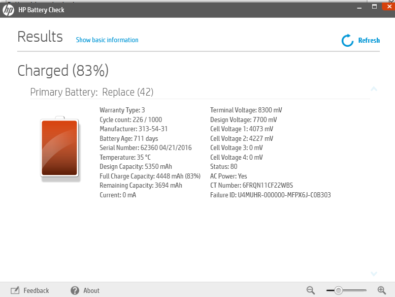 Battery Warranty check - HP Support Community - 6644180