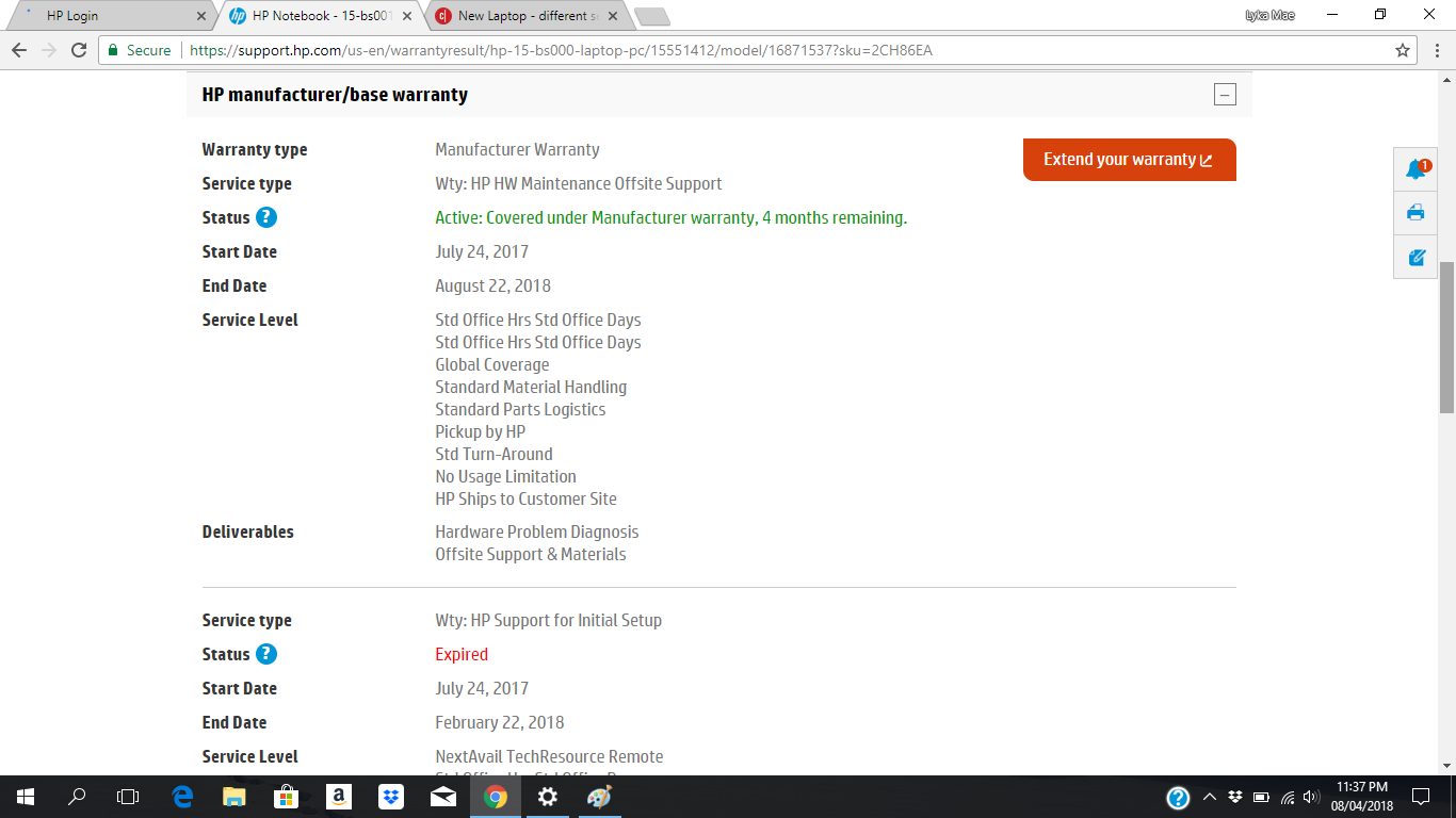 Solved Product Warranty and Genuine HP Product Checking HP Support
