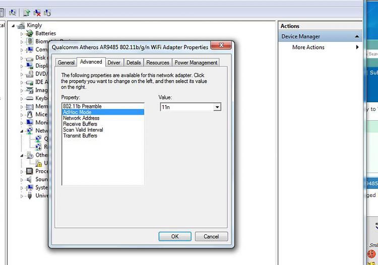 Qualcomm Atheros AR9485 802.11b|g|n WiFi Adapter - HP Support Community -  6656716