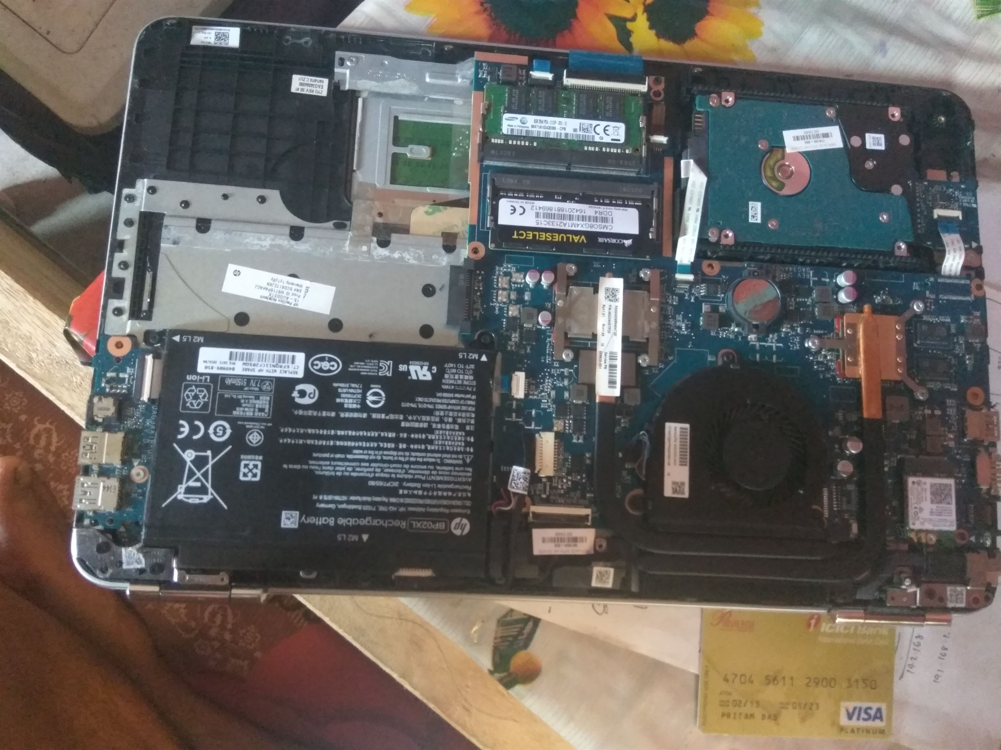 Solved: Does HP Pavillion 15-au003tx laptop have m-2 port for ssd - HP  Support Community - 6695929
