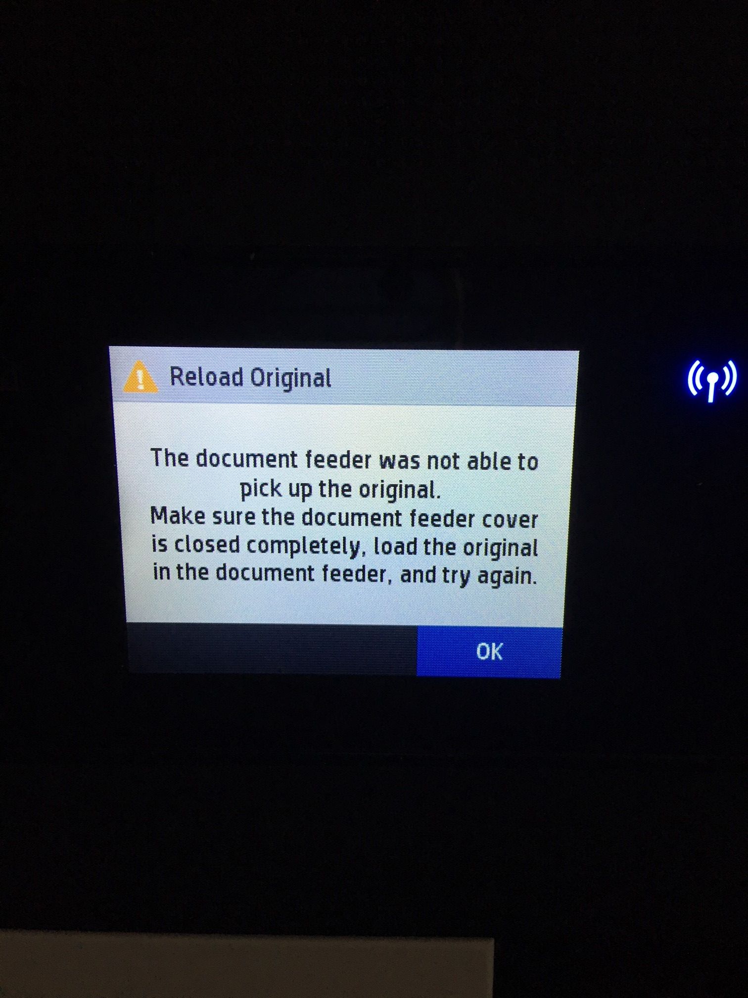 OfficeJet Pro 7740 copy/doesn't work HP Support Community 6711104