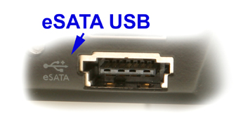 utilsigtet hændelse Tablet Berettigelse USB and eSATA port information - HP Support Community - 6711983