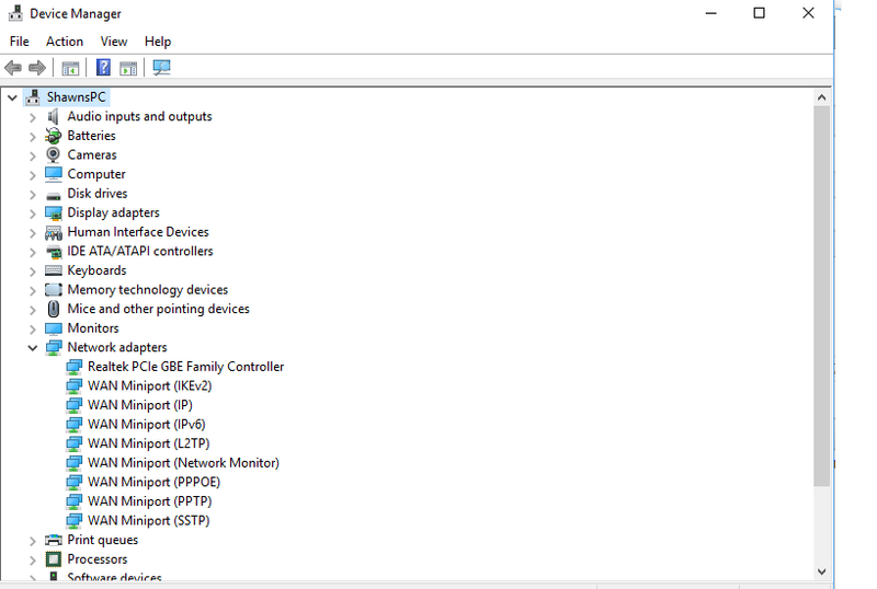 hp wan miniport driver download