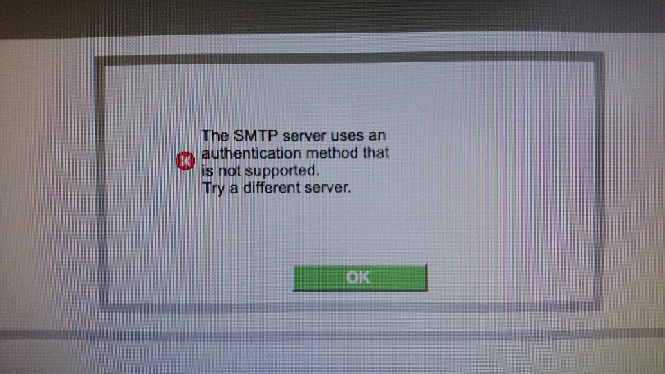 SCAN to Email SMTP error with Gmail HP Support Community 6738495