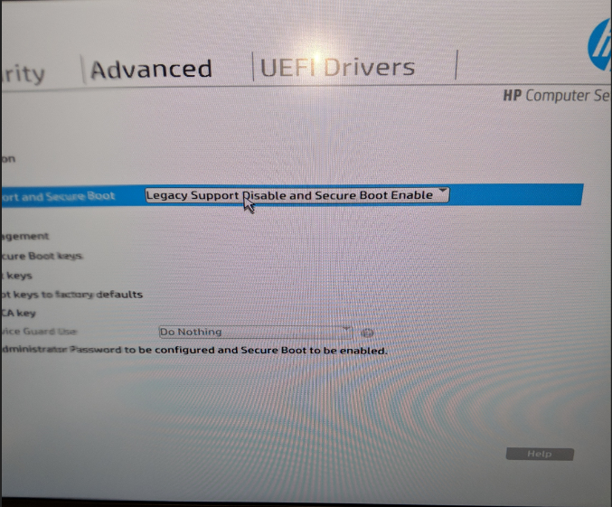 how to change boot order in hp pavilion laptop