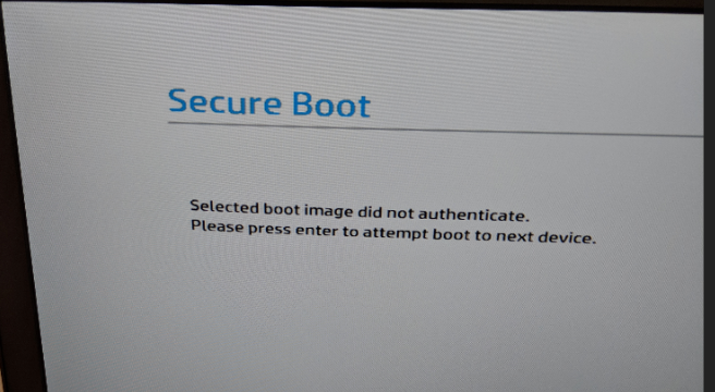 Solved: Unable to Disable Secure Boot to Image Laptop - HP Support  Community - 6738872