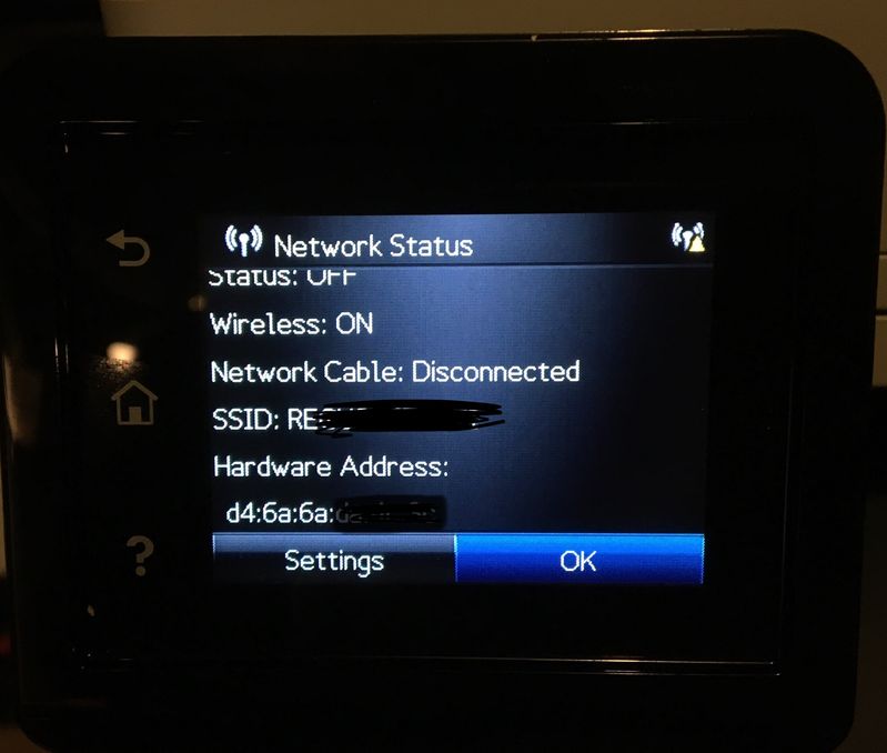 reset hp printer password