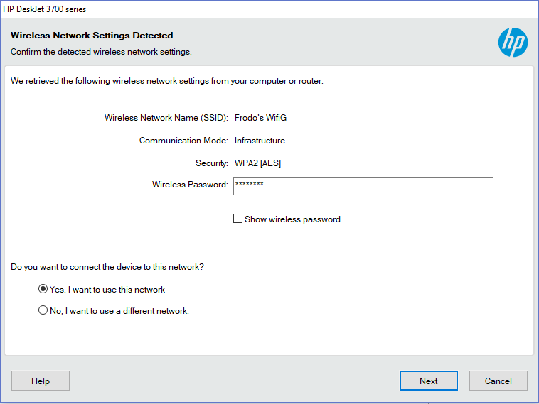 how do i connect my hp deskjet 3752 printer to wifi