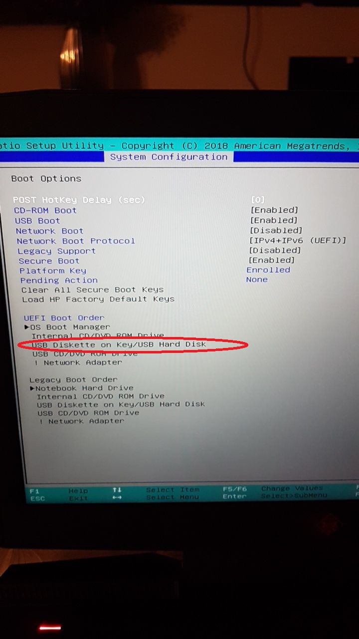 No SSD in boot menu (after upgrade and cloning) - HP Support Community -  6758263