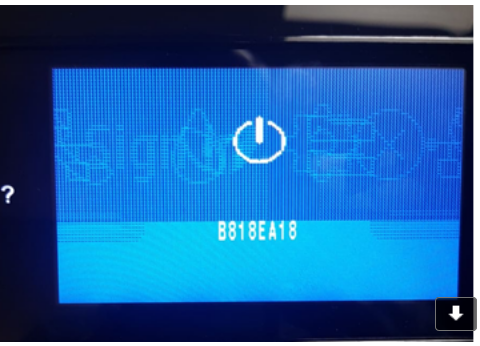 hp printer code 00829c98