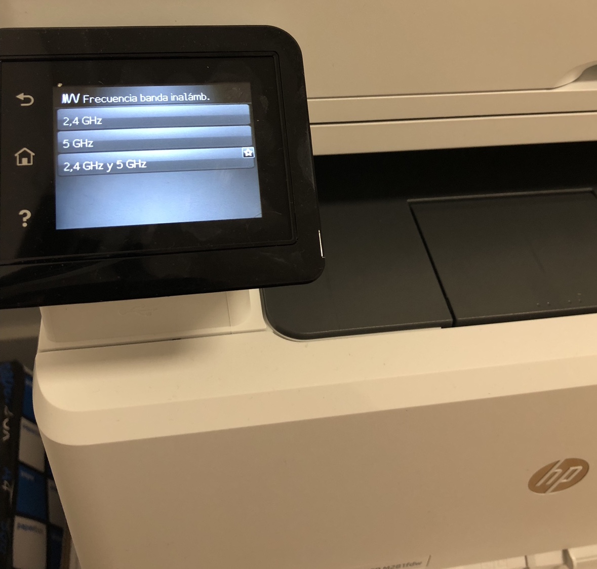 Laserjet M281fdw printer not working over 5Ghz HP Support Community