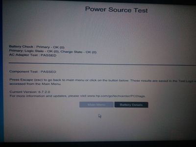 White and Orange light next to the laptop battery plug - HP Support  Community - 6799013
