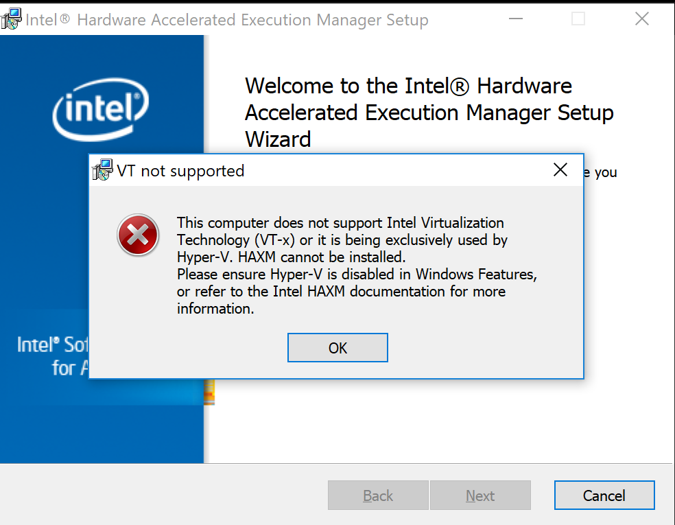 Vt x is not available. Intel HAXM. Intel Hardware Accelerated execution Manager Nedir. This host does not support Intel VT-X.. VT-X is not available Russia.