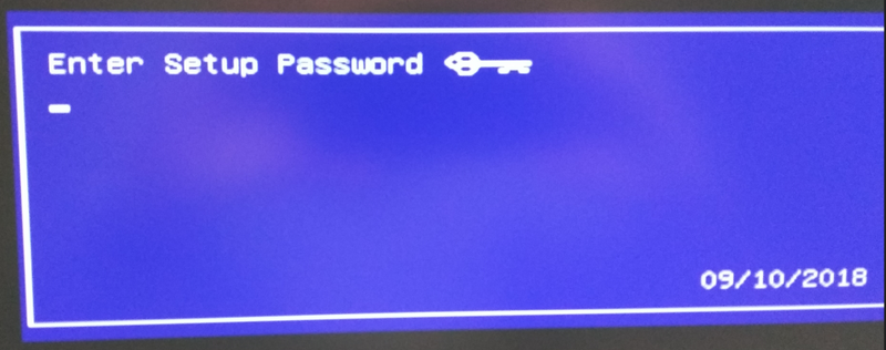 Solved: Keys not recognized during boot for BIOS password reset - HP  Support Community - 6823911