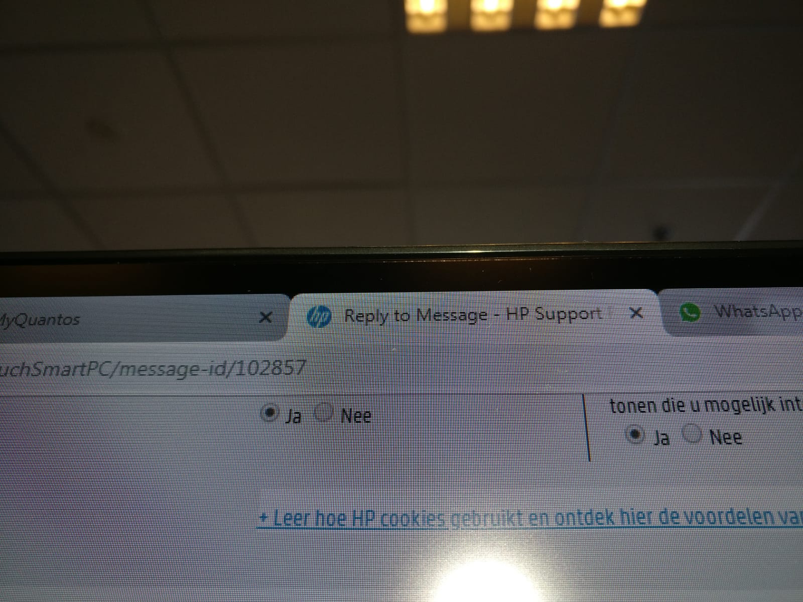 Black border around screen. HP Support Community 6823503