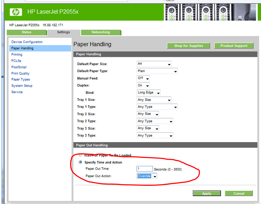 Featured image of post Hp Laserjet P2055Dn Manual Ip Configuration So the need to print out a configuration page