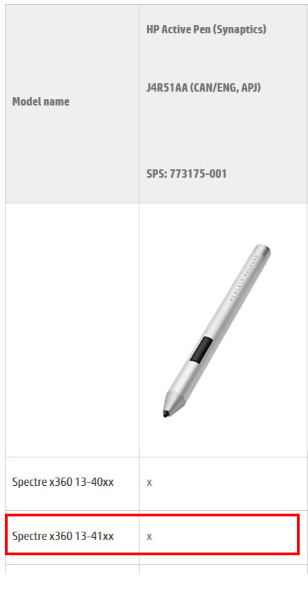 Solved: Can't find stylus pen for HP Spectre x360 - 13t-4100 CTO (EN... - HP  Support Community - 6851909
