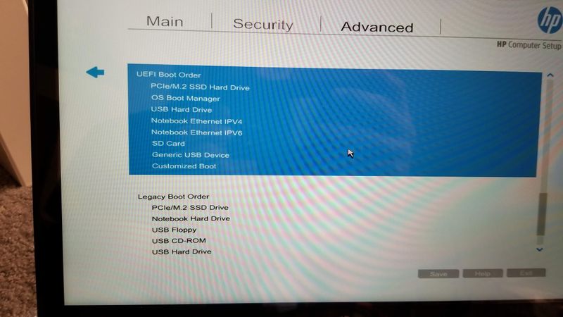 Elitebook 840 G2 does not boot from NVMe; detected in OS; bo... - HP  Support Community - 6864413