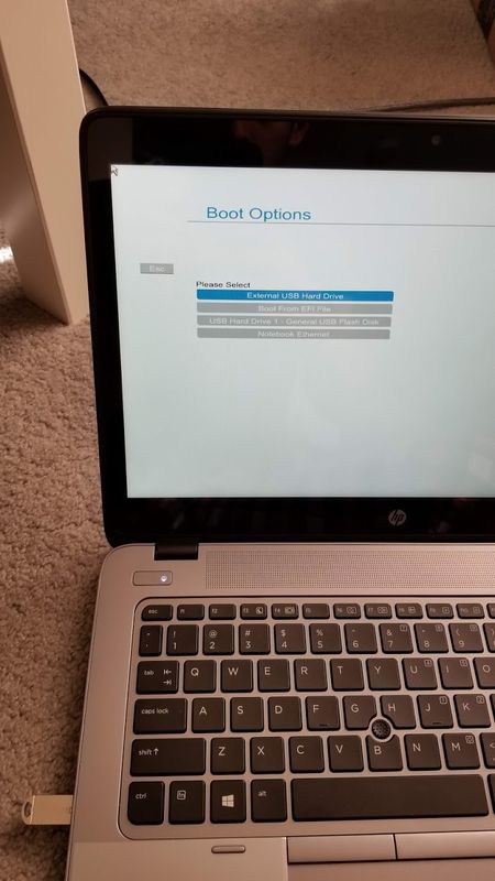 Elitebook 840 G2 does not boot from NVMe; detected in OS; bo... - HP  Support Community - 6864413
