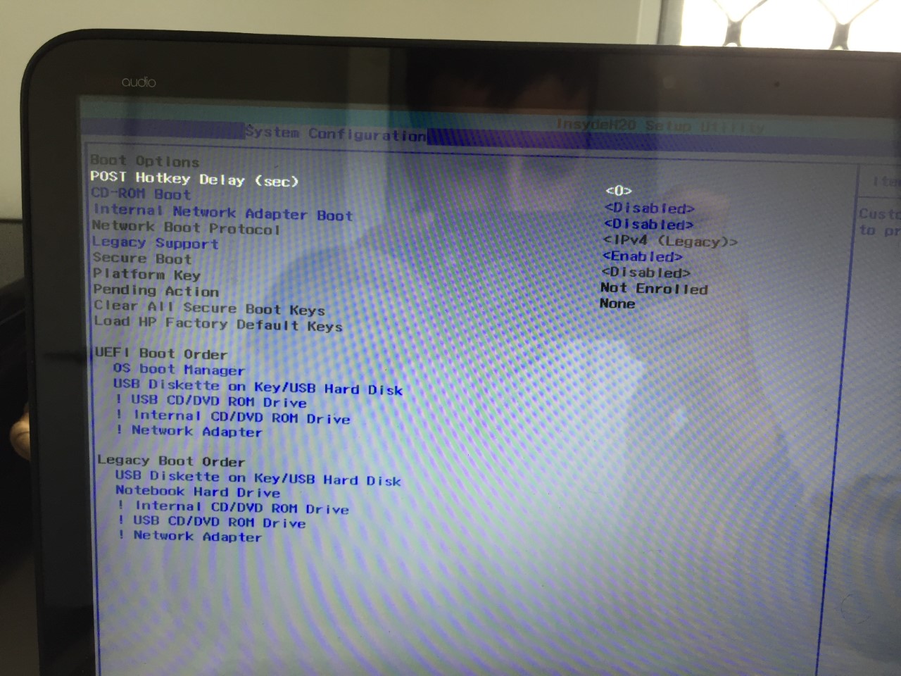 HP ENVY 15 Laptop wont boot from USB - HP Support Community - 6835988