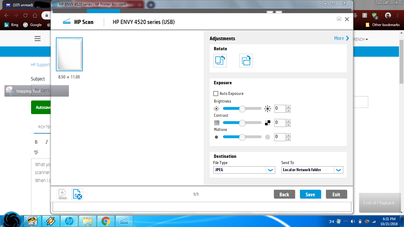 Can't scan at 1200 ppi - Page 2 - HP Support Community - 6867295
